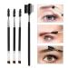 4pcs Professional Eyebrow Eyelash Brush Comb Set - Soft Hair Double Head Makeup Tool for Perfect Brows & Lashes | International Shipping - Buy Online on SooperMarket.com