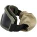 Soluptanisu Tactical Airsoft Glasses - Anti-Fog Military Eye Protection for Paintball & Ski (Green) - Buy Online on SooperMarket.com
