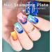 KADS Nail Art Stamping plate Nail Template Nail Art Design Tool Nail DIY Design Image Plate(NA029) - Buy Online on SooperMarket.com