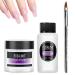 TBeautfave Pink Acrylic Powder Acrylic Powder and Liquid Set Polymer For Acrylic Nail Extension Carving Acrylic Nail Kit Acrylic Nail Brush Nail Art Starter Kit For Nail Art Salon Home DIY