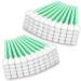 VANLAN 100pc 5.1" Square Rectangle Foam Cleaning Swab Sticks for Solvent Format Inkjet Printer Roland Optical Equipment