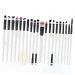 Shop Housoutil 60 Pcs Eyeshadow & Eyelash Brush Kit - Portable Makeup Accessories for Women | International Shipping - Buy Online on SooperMarket.com