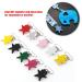 10 Pieces Pacifier Clips - Pentagram Strap Holder for Baby Boys & Girls | International Shipping Available - Buy Online on SooperMarket.com