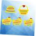 Didiseaon 5pcs Squiz Chicken Toy Set - Easter Party Favors & DIY Crafts | Non-Woven Fabric Baby Toys for Education & Puzzle Fun - Buy Online on SooperMarket.com