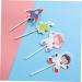 Warmhm Birthday Cupcake Topper 48pcs Set Supplies Birthday Toppers for Cakes Funny Theme Party Cute Baby Shower Cupcake Supplies Pick Cupcake Decorating Topper Child Space Wooden Top Hat - Buy Online on SooperMarket.com