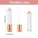 20-Piece Empty Pencil Lip Gloss Tubes | Clear Lip Balm Containers | DIY Mini Refillable Lip Oil Bottles | Mother's Day Gift for Women and Girls - Buy Online on SooperMarket.com