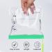 EcoHub Airport Security Liquids Bags - 2 Pack Clear EVA Toiletry Bag for Travel - Airline Approved Zip Lock Bags with Carrying Handle - Green - Buy Online on SooperMarket.com
