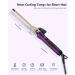 SHOW Thin Professional Curling Tongs for Short Hair - 18 Heat Settings - Purple - Buy Online on SooperMarket.com
