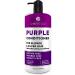 Purple Conditioner for Blonde Hair - Sulfate and Paraben Free Toner - No More Orange and Yellow Brassy Tones - More Balance for Color Treated Bleached Silver White and Gray Hair - Women and Men