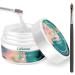 Lofuanna 15g Clear Builder Nail Gel Nail Leveling Gel Builder Gel for Nail with Acrylic Nail Brush Nail Strengthen Nail Art Manicure Set High Self-Leveling Nail Repair Nail Extension Gel(1Pcs)