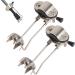 Cane Ice Tip Attachment 2PCS Stainless Steel 5-Prong Ice Tip for Cane Universal Cane Ice Tip Non-Slip Ice Grip for Winter Snow Safety Cane Ice Tip Attachment - Buy Online on SooperMarket.com