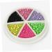 minkissy 2 Boxes Nail Art Macaron Colored Steel Balls Nail Decorations Accessories Mini Miss - Buy Online on SooperMarket.com