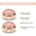 2Pcs Facial Hair Remover Replacement Heads | Generation 1 Single Halo Hair Removal Tools for Women | 18K Gold-Plated Rose Gold Epilators - Buy Online on SooperMarket.com