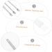 Healeved 4 Sets Stainless Steel Ear Pick Tool Kit for Earwax Removal and Cleaning - Buy Online on SooperMarket.com