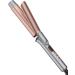 1 1/4 Inch Tourmaline Ceramic Curling Iron with LCD Display Dual Voltage for Long Hair Includes Glove Comb Clips and Pad