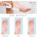 1 Piece Electric Foot Grinder Automatic Pedicure Tool Rechargeable Waterproof Hard Skin Remover with 2 Foot Grinders and 2 Cleaning Brushes for Calluses and Cracked Heels Foot Care - Buy Online on SooperMarket.com