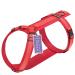 STUCH dog harness - adjustable nylon harness - padded - for small medium and large dogs (Red XXS) Red XXS