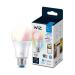 WiZ Connected Color 60W A19 Smart WiFi Light Bulb, 16 Million Colors, Compatible with Alexa and Google Home Assistant, No Hub Required, 1 Bulb A19 Color 1 Count (Pack of 1)