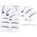 NOLITOY 2 Cosmetology Kit Eyebrow Stencils Beauty Eyebrow Card Eyebrow Stickers Card A607 Portable - Buy Online on SooperMarket.com