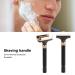 Double Edge Metal Safety Razor Handle - Reusable Grip Manual Shaver for Men & Women - Durable & Stylish Black - Buy Online on SooperMarket.com