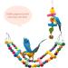 MQUPIN Bird Parrots Toys 14-Pack Cage Toys Hanging Swing Climbing Shredding Perches Ladders Sepak Takraw Bell Frosting Stick Parrot Set Toy for Medium Budgie Finches Cockatiels Conures African Parrot S-6.9inch - Buy Online on SooperMarket.com