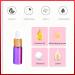 Tianzd 6-Pack 5ml Empty Chrome Purple Drip Bottles with Glass Pipette - Ideal for Perfume & Essential Oils - Buy Online on SooperMarket.com