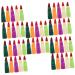 Beavorty 50 pcs fake finger cot Halloween Accessory cosplay finger nails scary witches nails fake zombie fingers scary fingers claw Vampire Costume nails prom props decorate plastic make up
