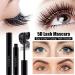 Waterproof Black Mascara 4D Silk Fiber Lash Mascara Mascara Volume and Length No Clumping Easy to Apply & Smudge-Proof Voluminous Mascara Long-Lasting Eye Makeup 0.24 Fl Oz(01 Black) - Buy Online on SooperMarket.com