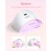 Buy SUNUV LED UV Nail Dryer - Fast & Efficient Gel Nail Lamp with Timer Infrared Sensor LCD Display | Perfect for Home & Salon Manicure/Pedicure - Ideal Valentine's Day Gift - Buy Online on SooperMarket.com