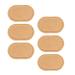 FOMIYES 6 Sheets Toe Corn Pads Self Adhesive Callus Cushions Feet Corn Protector Breathable Cotton Foot Care Stickers Patches