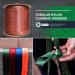 BlueWater 1 Tubular Climbing Webbing - Orange Nylon - Heavy Duty Strap for Climbing Gear - 1 x 5 Yards - Buy Online on SooperMarket.com