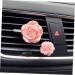 Mobestech Car Perfume Aromatherapy Clips - Rose Air Vent Freshener | Luxury Auto Air Freshener Charm for International Shipping - Buy Online on SooperMarket.com