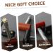Angoily 6-Pack Razor Parts & Leather Storage Case for Old-Fashioned Shaving | International Shipping - Buy Online on SooperMarket.com