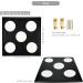 Leather Square Fencing Target for Foil, Saber, and Epee - Black, One/Five Bullseye - Buy Online on SooperMarket.com