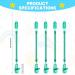 Vicloon Baby Dummy Clips 5 Pcs - BPA Free Soother Pacifier Chain Holder for Teether Toy - Green - Buy Online on SooperMarket.com
