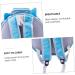PACKOVE 1pc Pet Bag Transparent Backpack Blue Backpack Puppy Backpack Puppy Carrier Travel Space Cat Cage 35X35X17CM Blue - Buy Online on SooperMarket.com