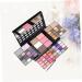 Beavorty 2pcs 74 Eyeshadow Palette Lip Gloss Blush set makeup Glitter 18*11cmx2pcs Picture 1x2pcs - Buy Online on SooperMarket.com
