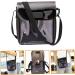 Balacoo Clear Makeup Bag - Versatile Crossbody Purse & Organizer for Cosmetics Hair Tools and Travel | PVC 21x20x5.5cm - Buy Online on SooperMarket.com