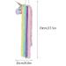 ZSMJAER Hair Clip Storage for Girls Unicorn Hair Clip Holder Rainbow Yarn Tassel Organiser Hair Accessories Unicorn Theme Party Decoration - Buy Online on SooperMarket.com