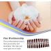 Dajidafu Girls Glitter False Nails Super Shinny Detachable Tips Accessories Press-on Frosted Wearable Full Cover Patches Shop - Buy Online on SooperMarket.com