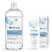 CENTIFOLIA | Neutral Micellar Water 500ml + Neutral Moisturizing Cream 40ml | Perfectly removes makeup | Immediately soothes sensitive skin | Unscented | Made in France | Organic & Vegan