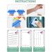 Magnetic Window Cleaner Brush Wiper Cleaner Cleaning Tool For Washing Windows Wash Home Magnet Household Glass Window Red - Buy Online on SooperMarket.com
