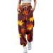 Women's Comfy Gym Sports Joggers Sweatpants with Pocket Drawstring Elasticated Waist Trouser Causal Athletic Training Pant Jogging Bottoms Loungwear 1430-djufh-d-coffee M
