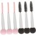 Baluue 12 Pcs Sponge Makeup Brush Makeup Sponge Eyebrow Sponge Brush Make up Sponge Mascara Aluminum Tube - Buy Online on SooperMarket.com