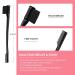 Hair Styling Comb Wax Sticker Set with Edge Brush for Women - 5pcs - Buy Online on SooperMarket.com