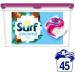 Surf 3-in-1 Washing Detergent Capsules Coconut Bliss Long Lasting Fragrance and Made with Natural Essential Oil Laundry Detergent XL Pack 45 Washes (Pack of 2) - Buy Online on SooperMarket.com