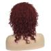 SHIYID Women's Medium Kinky Curly Red Wig - Natural Synthetic Full Wig for African American Style - Buy Online on SooperMarket.com