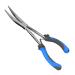 Booms Fishing F05 Hook Remover Long Nose Fishing Pliers 11 Inches PTFE Plated 11" Stainless Steel, Chrome Plated