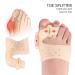 Silicone Bunion Corrector & Protector Sleeves - Hallux Valgus Splint with Brace for Foot Bone Adjustment - One Size - Buy Online on SooperMarket.com
