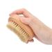 Hand and nail brush double-sided wooden nail brush made of beech wood with natural bristled hand-fingernail peeling brush nail cleaning brush toes-foot manicure pedicure accessories for men women nail